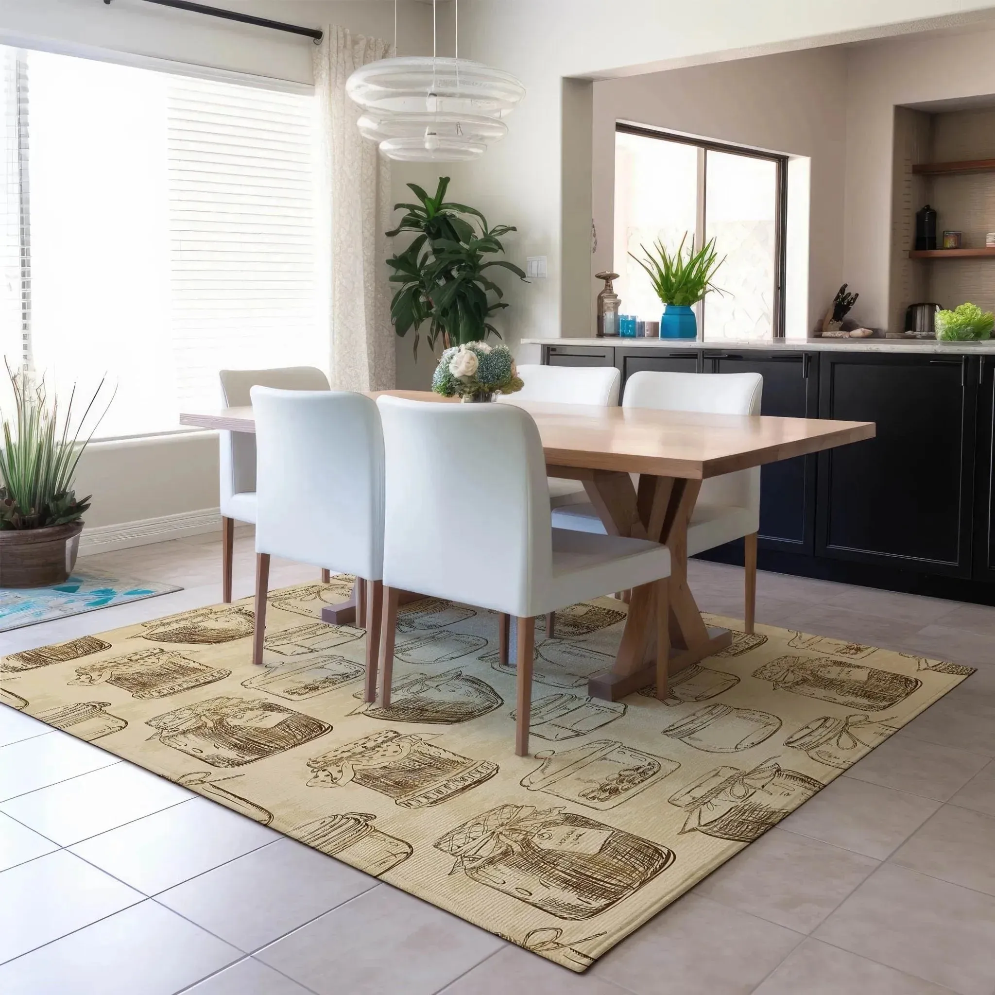 Kendall KE18 Parchment Rug