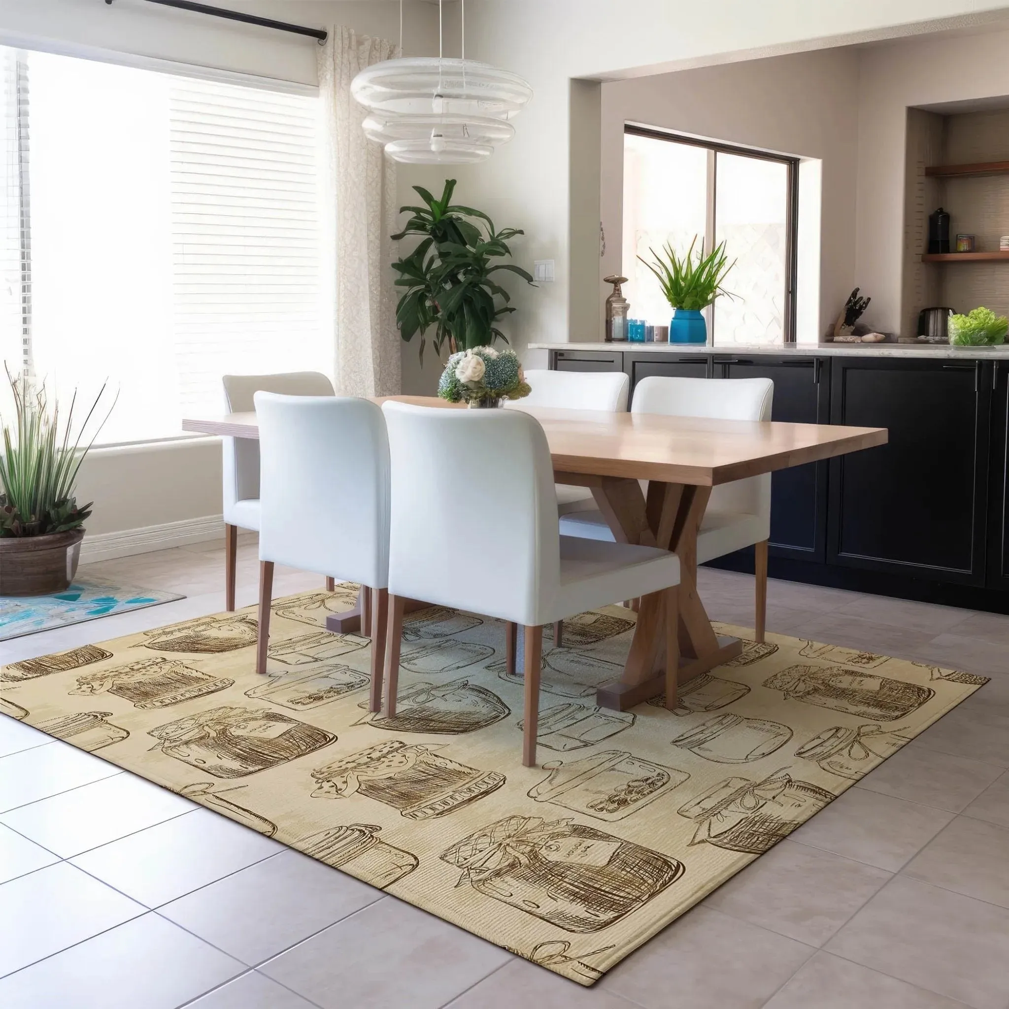 Kendall KE18 Parchment Rug