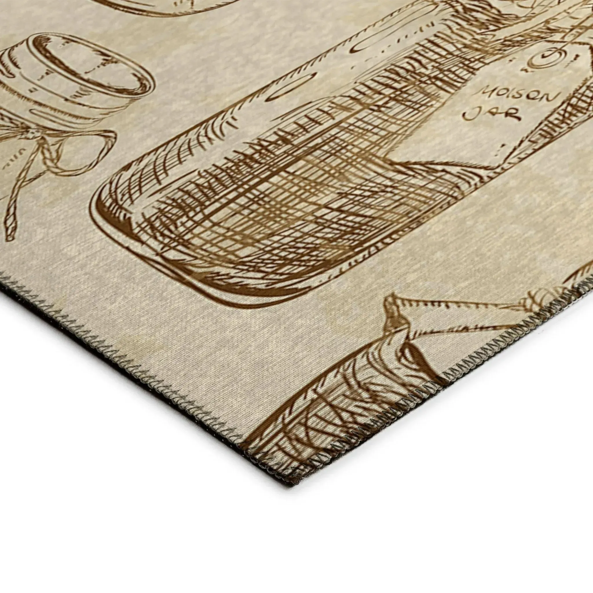 Kendall KE18 Parchment Rug