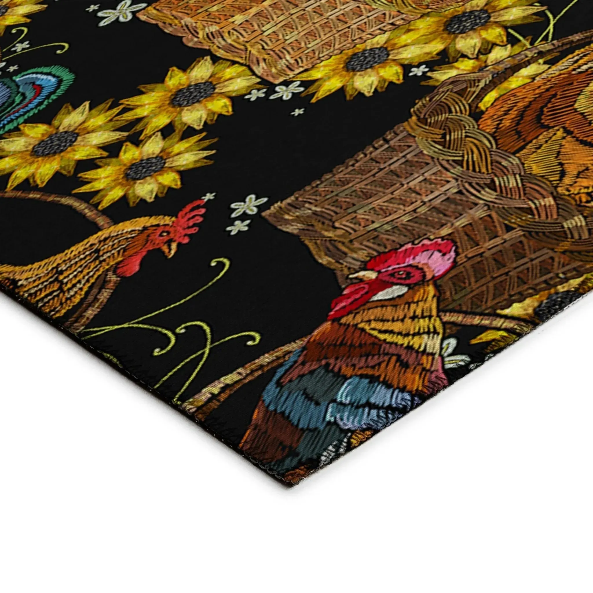 Kendall KE2 Black Rug