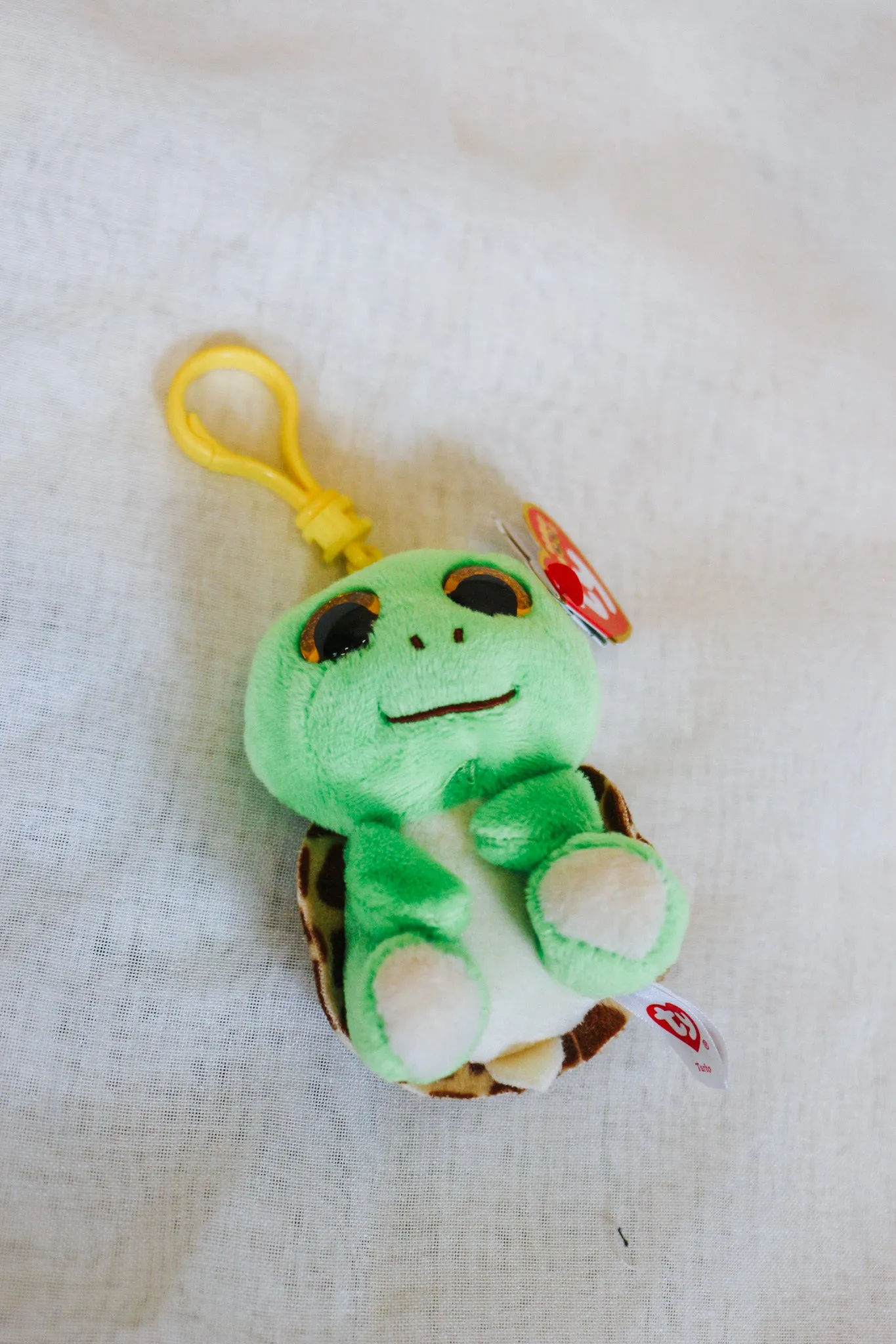 Keychain Turbo Turtle Beanie Baby