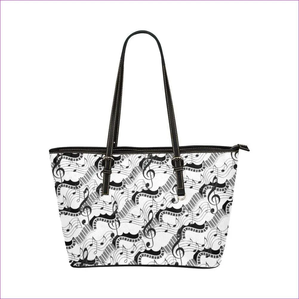 Keys Leather Tote Bag