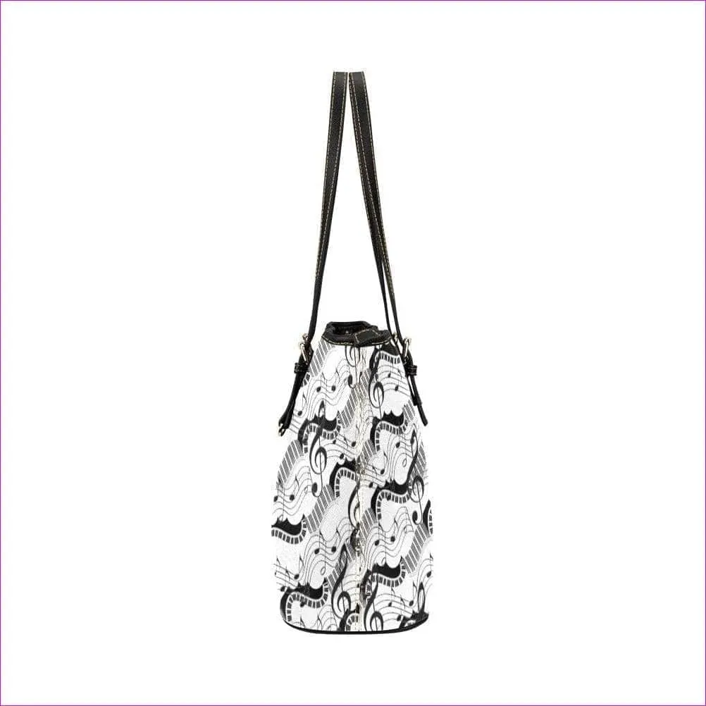 Keys Leather Tote Bag
