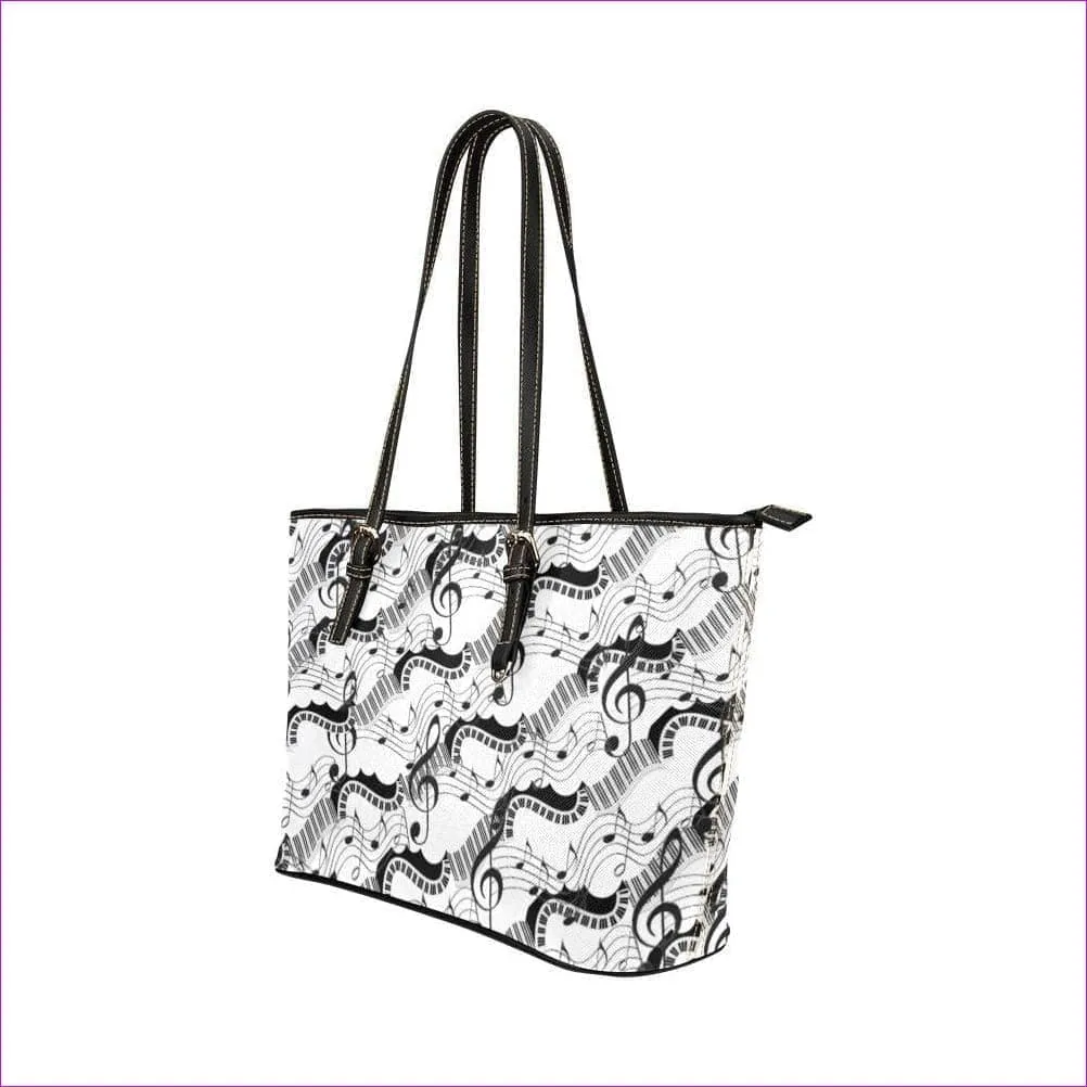 Keys Leather Tote Bag