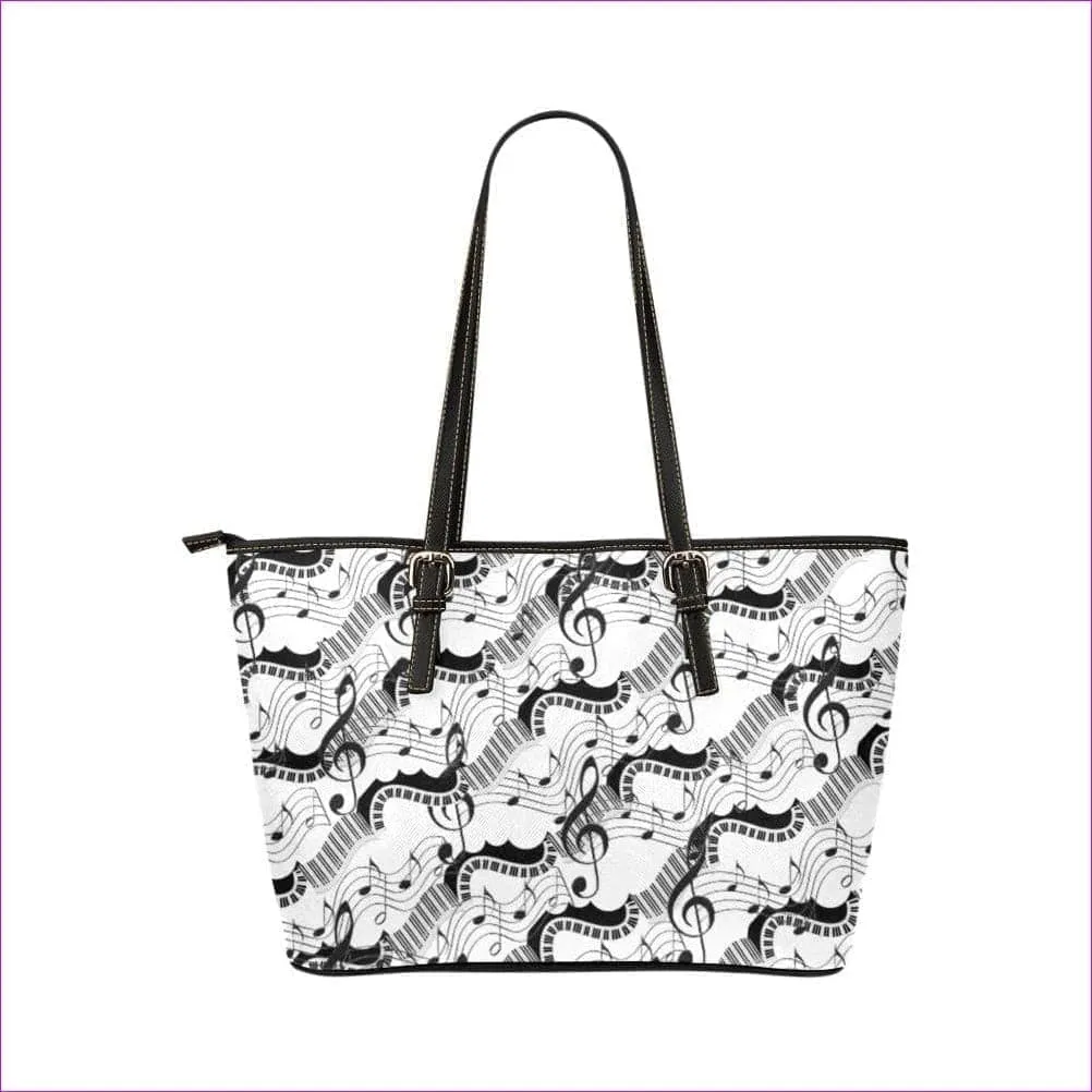 Keys Leather Tote Bag