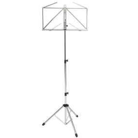 Kinsman Premium Series Deluxe Music Stand   Bag ~ Chrome