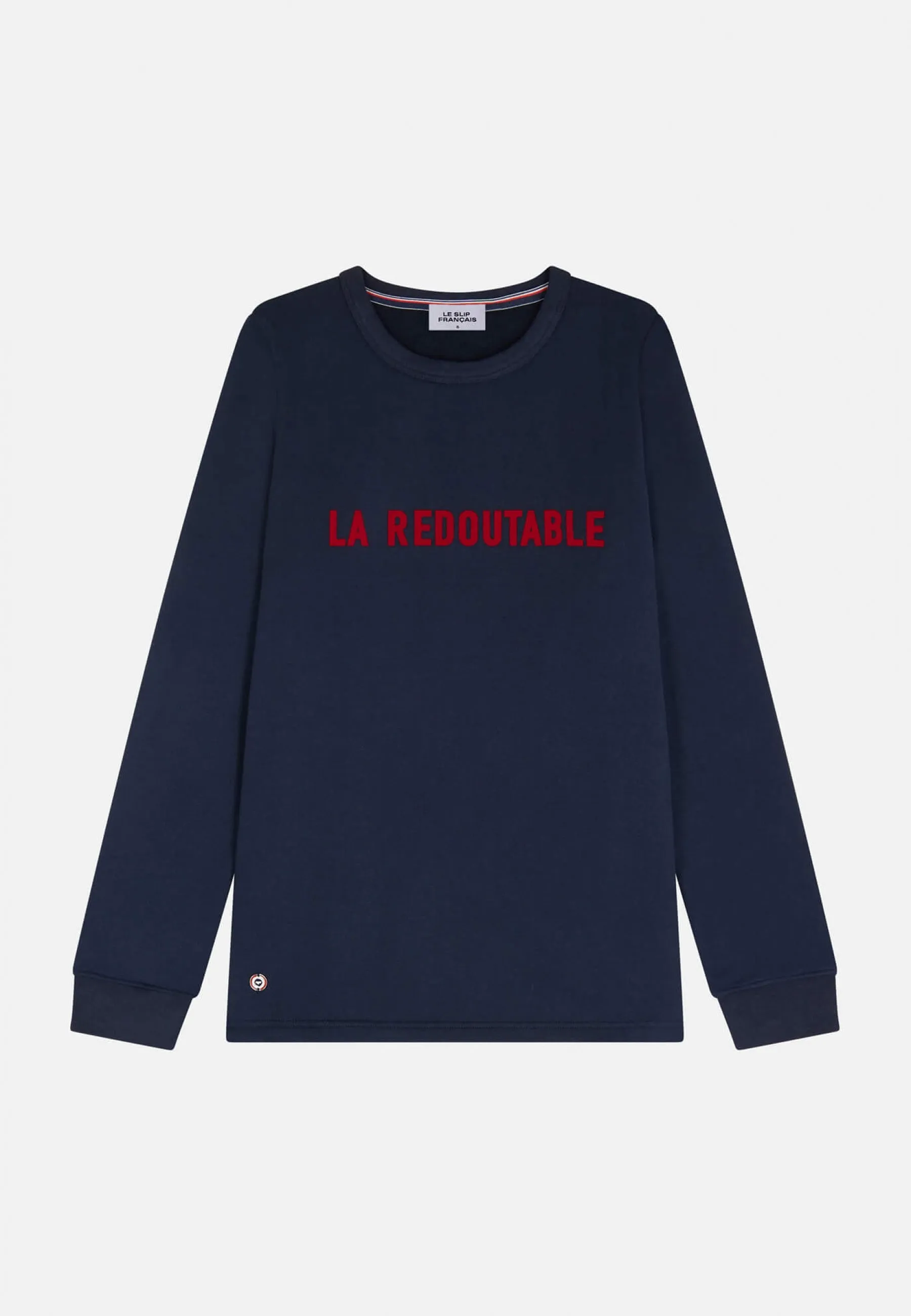 La Cassandre Marine - Sweat-Shirt Floqué En Coton