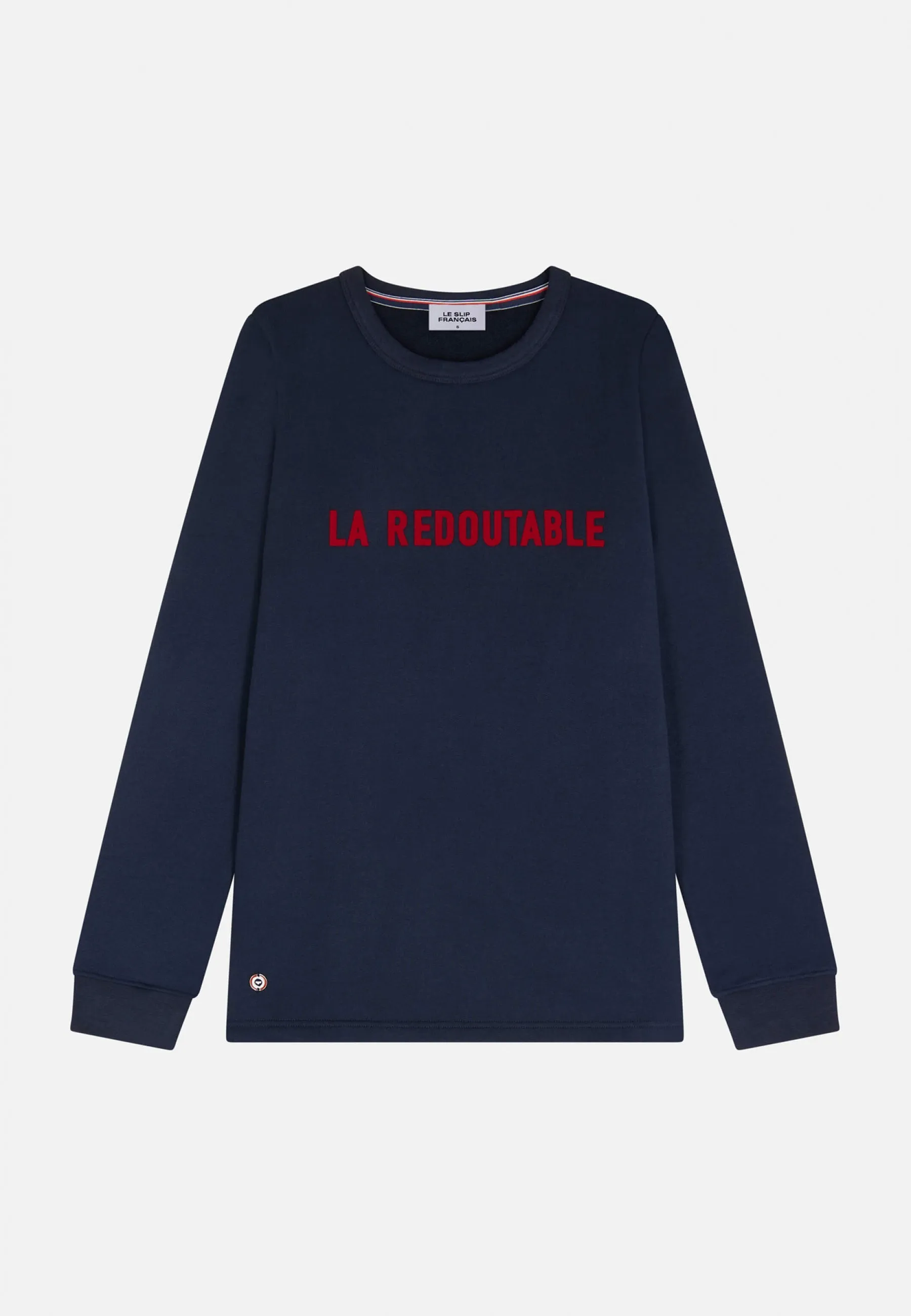 La Cassandre Marine - Sweat-Shirt Floqué En Coton