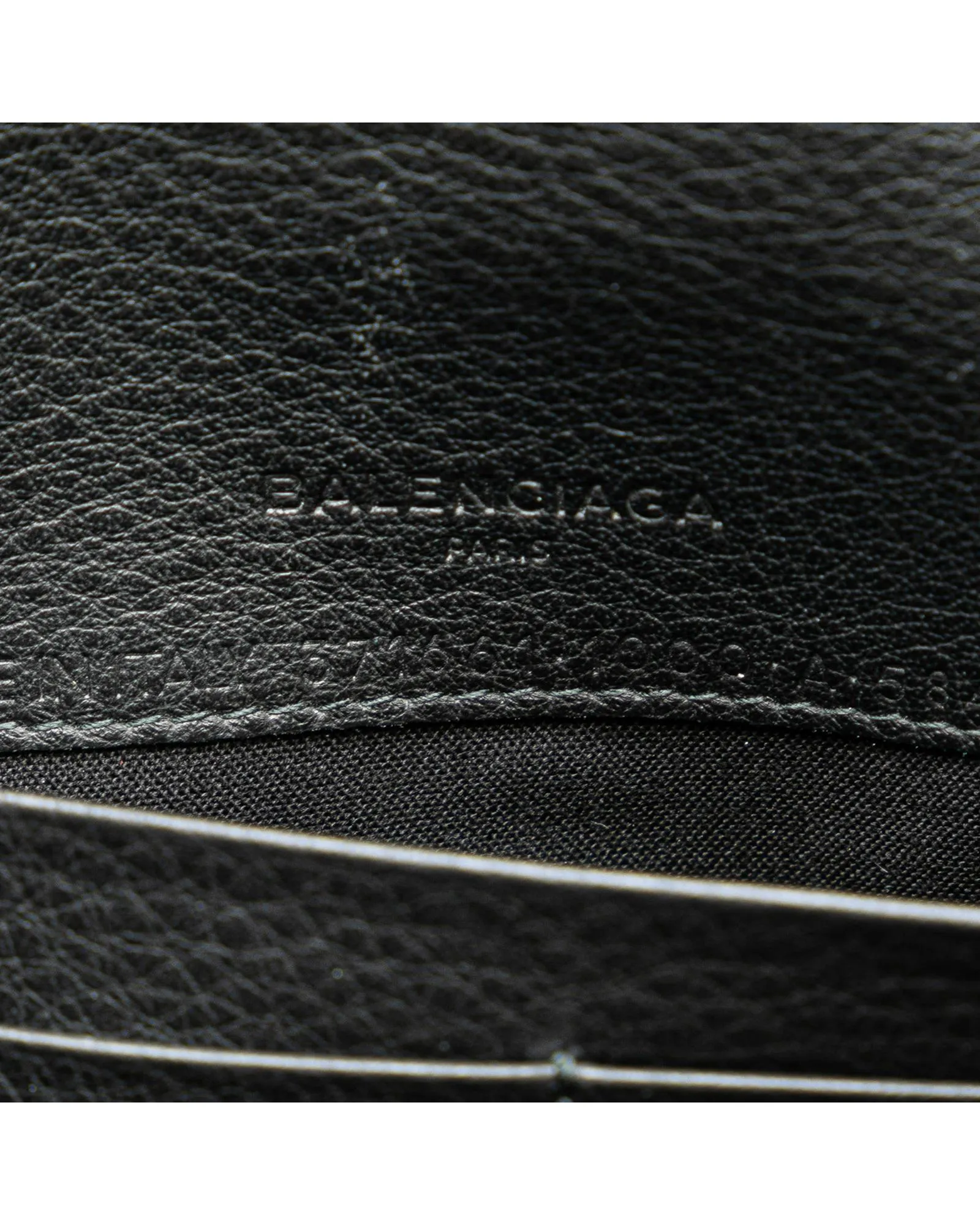 Leather Zip Around Money Wallet with Multiple Compartments.