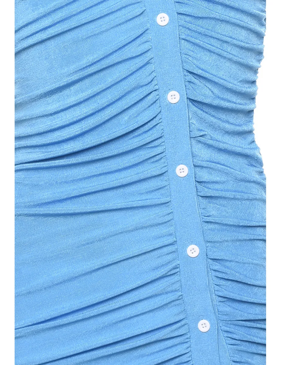 Light Blue Bodycon Dress - XS