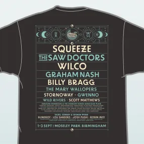 Line Up T-shirt - Ash Black