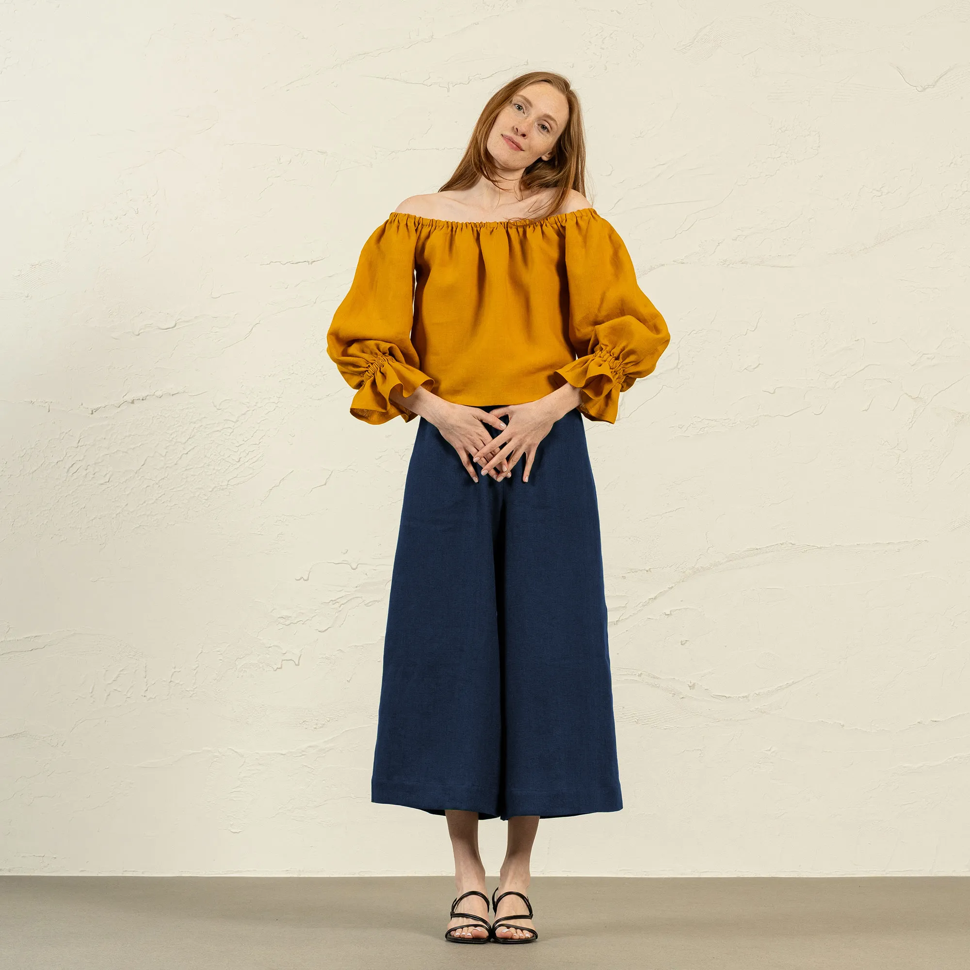 Linen Culottes Lana