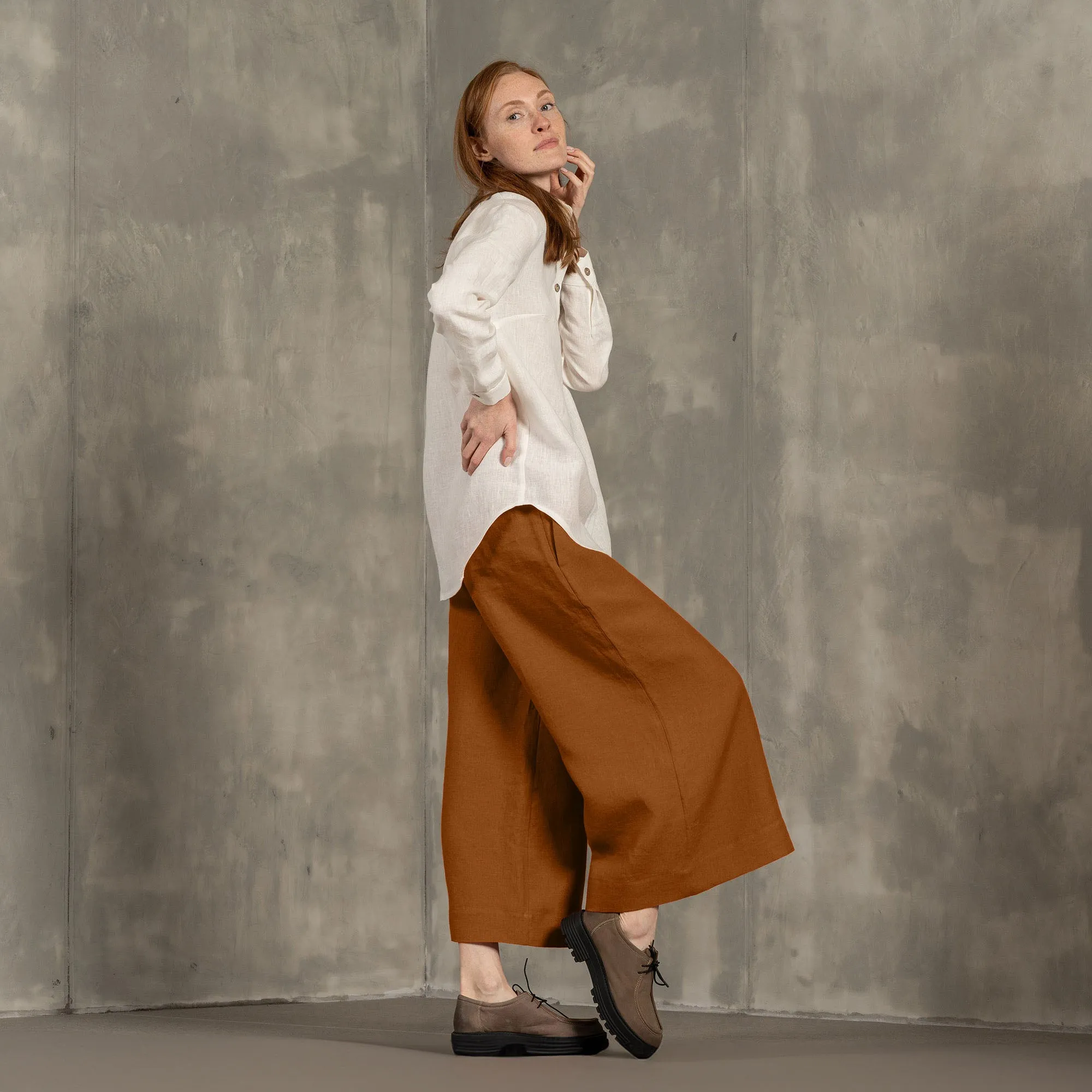 Linen Culottes Lana