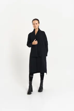 Long Cardigan with Shawl