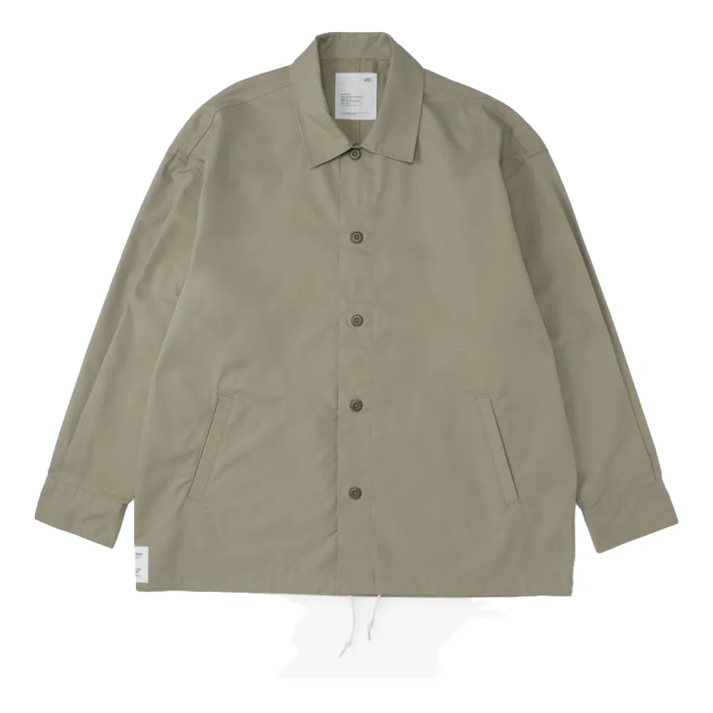 MADNESS CROPPED SHIRT JACKET-TOBACCO