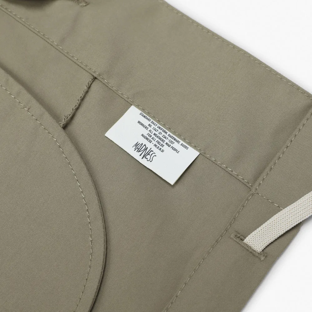 MADNESS CROPPED SHIRT JACKET-TOBACCO