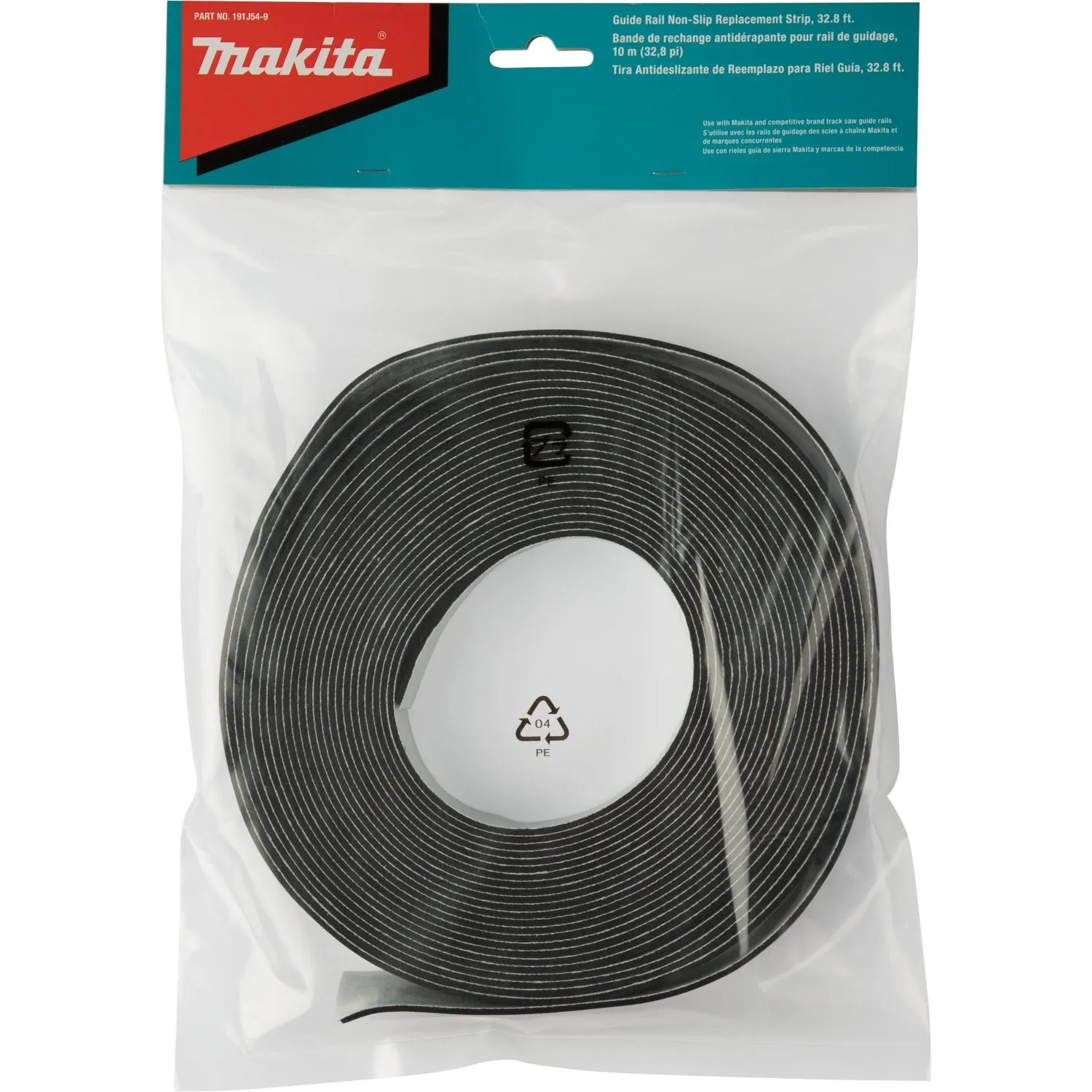 Makita (191J54-9) Guide Rail Non-Slip Replacement Strip, 32.8 ft.