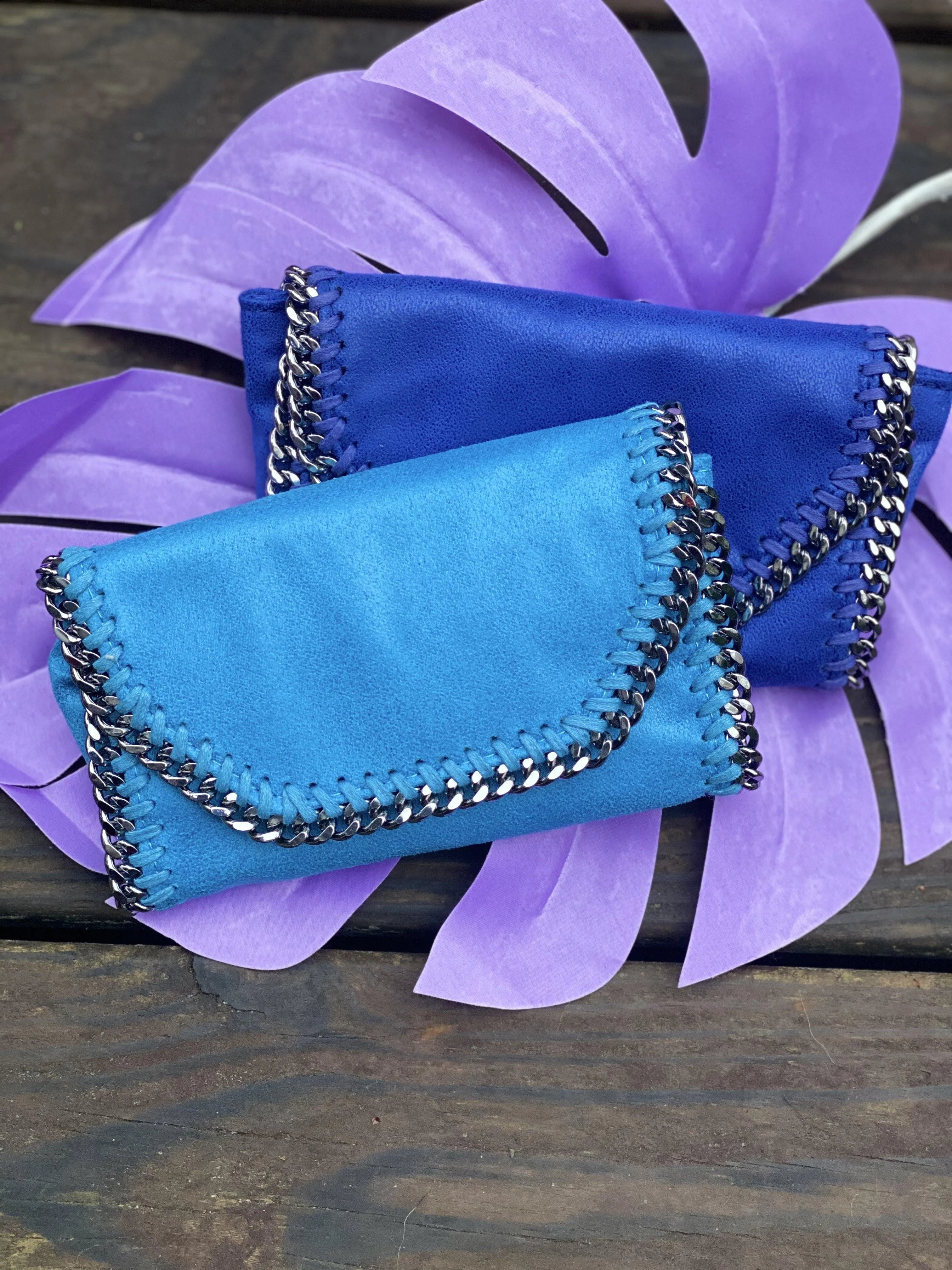 Mama Moto Clutch | Bold Blueberry