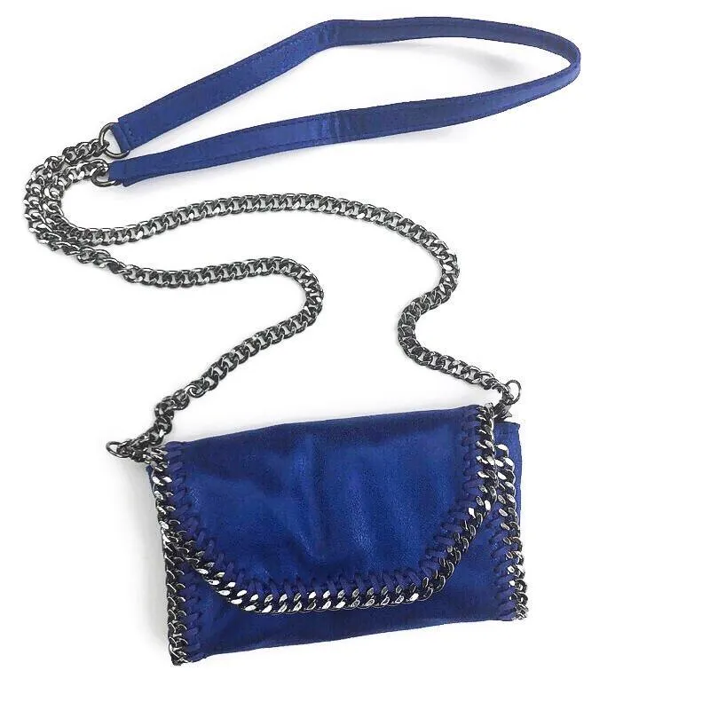 Mama Moto Clutch | Bold Blueberry