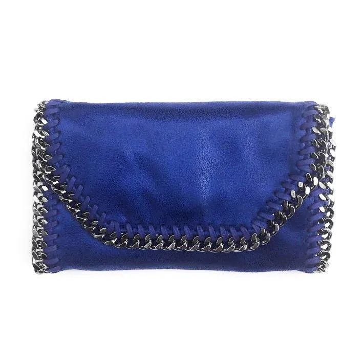 Mama Moto Clutch | Bold Blueberry