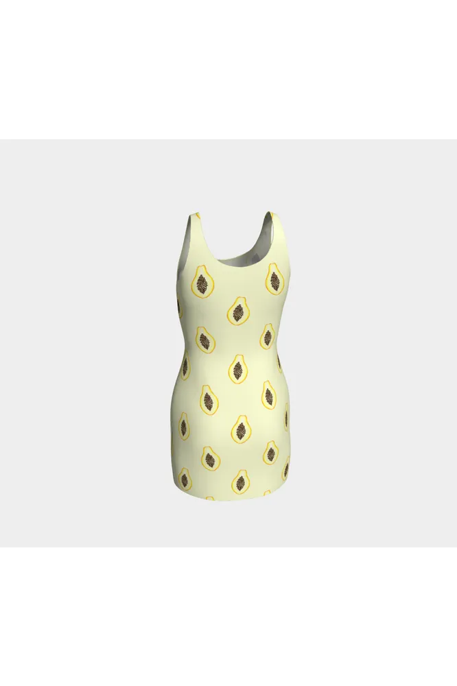 Manila Galleon Papaya Bodycon Dress