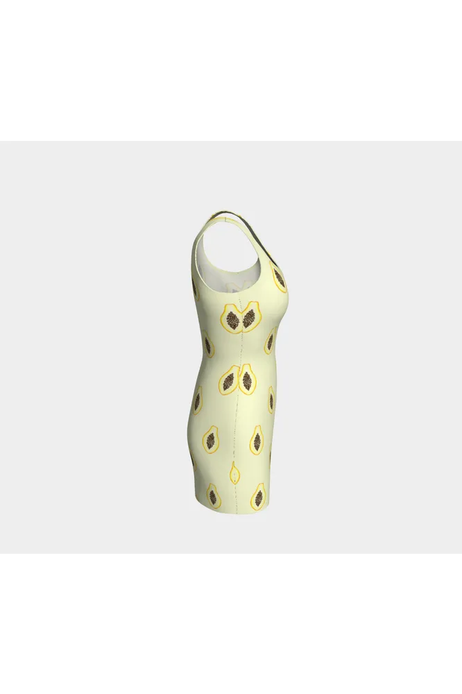 Manila Galleon Papaya Bodycon Dress