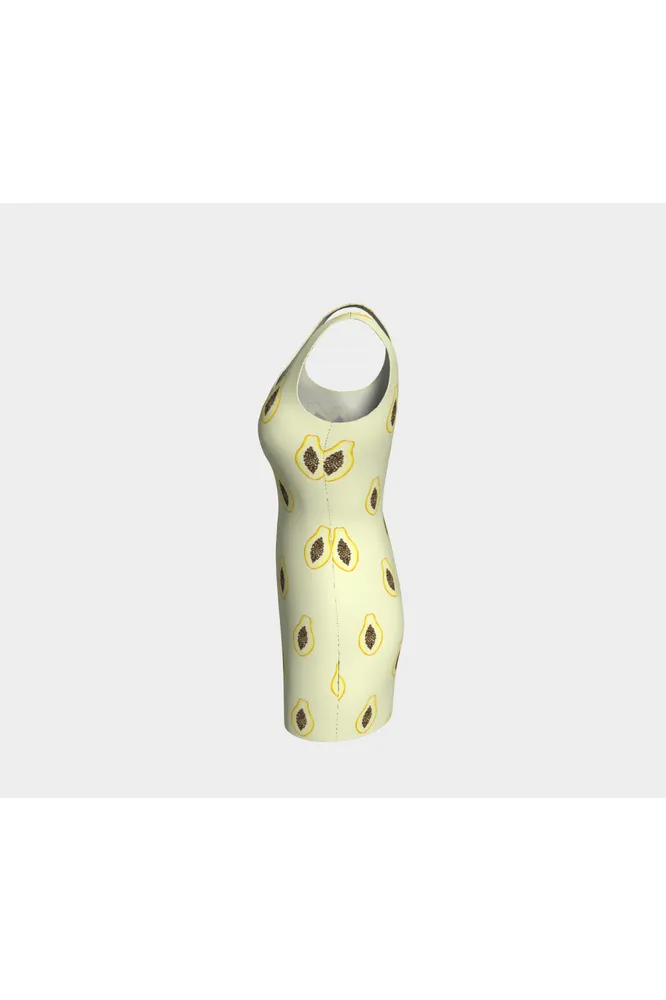 Manila Galleon Papaya Bodycon Dress