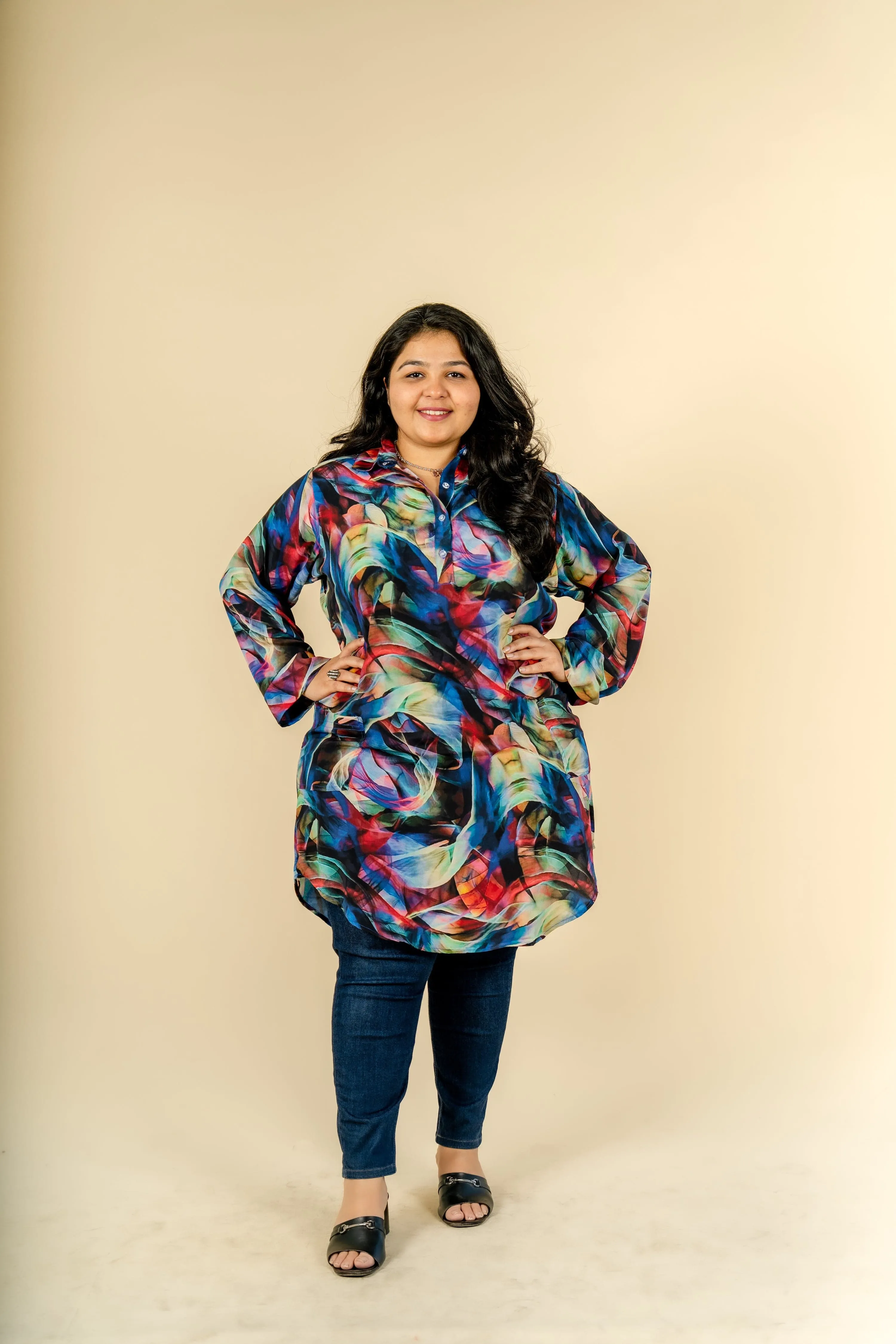 Maverik Print Tunic