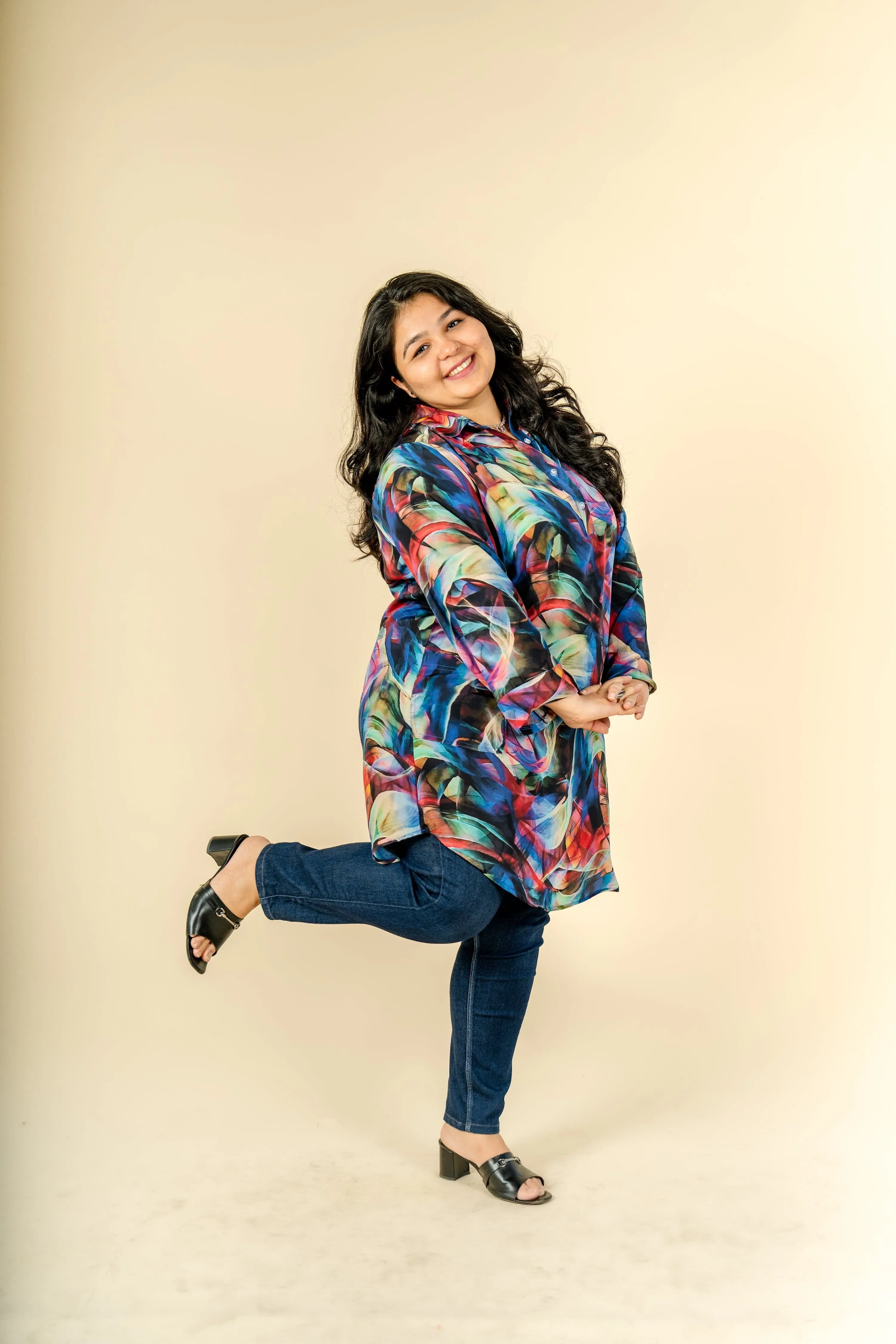Maverik Print Tunic