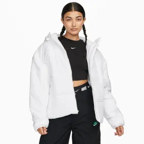 Nike Sportswear Classic Puffer Therma-Fit Loose Hooded Jacket - White