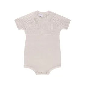 Nova Romper ~ Oatmeal