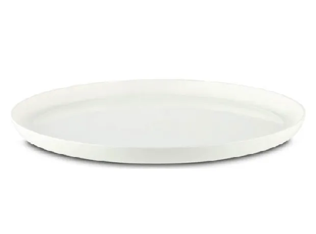 Palm Sorona Medium Plate with Blue Non-Slip Base