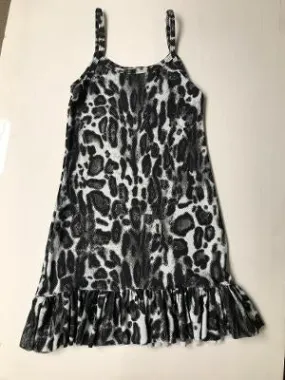 PEBBLE BEACH SLIP RUFFLE SLIP DRESS