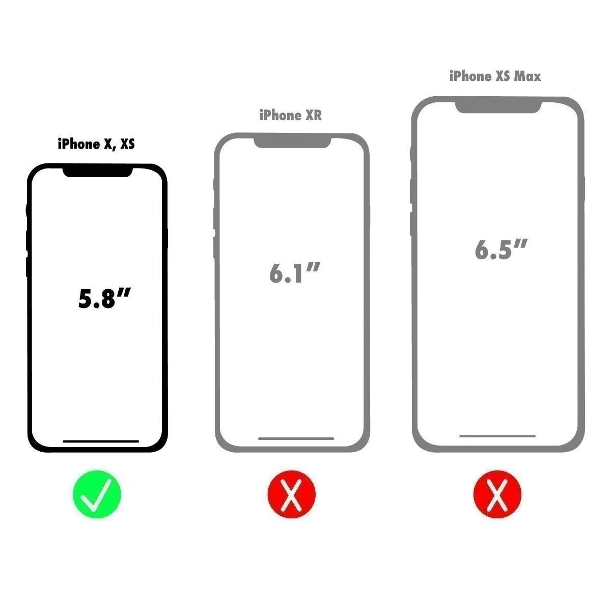 Pelican Adventurer Series Hybrid Case for Apple iPhone Xs / X - Clear/Black