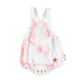 PIUPIUCHICK PINK TIE DYE ROMPER