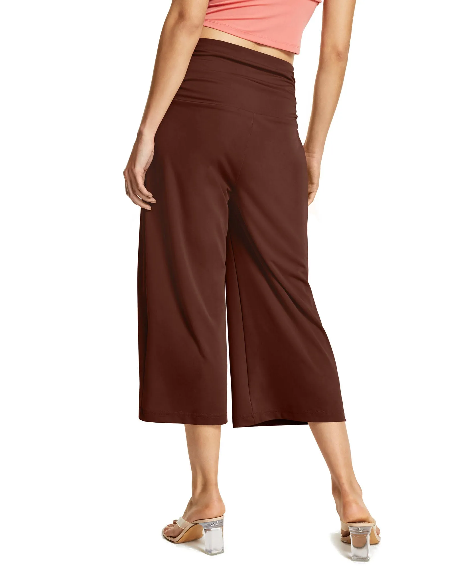 Plus Ruched Culotte