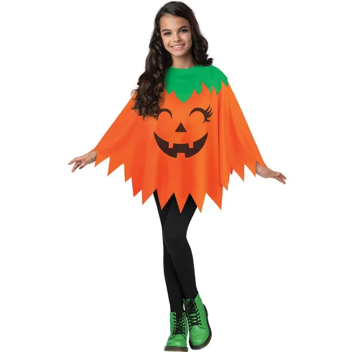 Pumpkin Poncho - Child