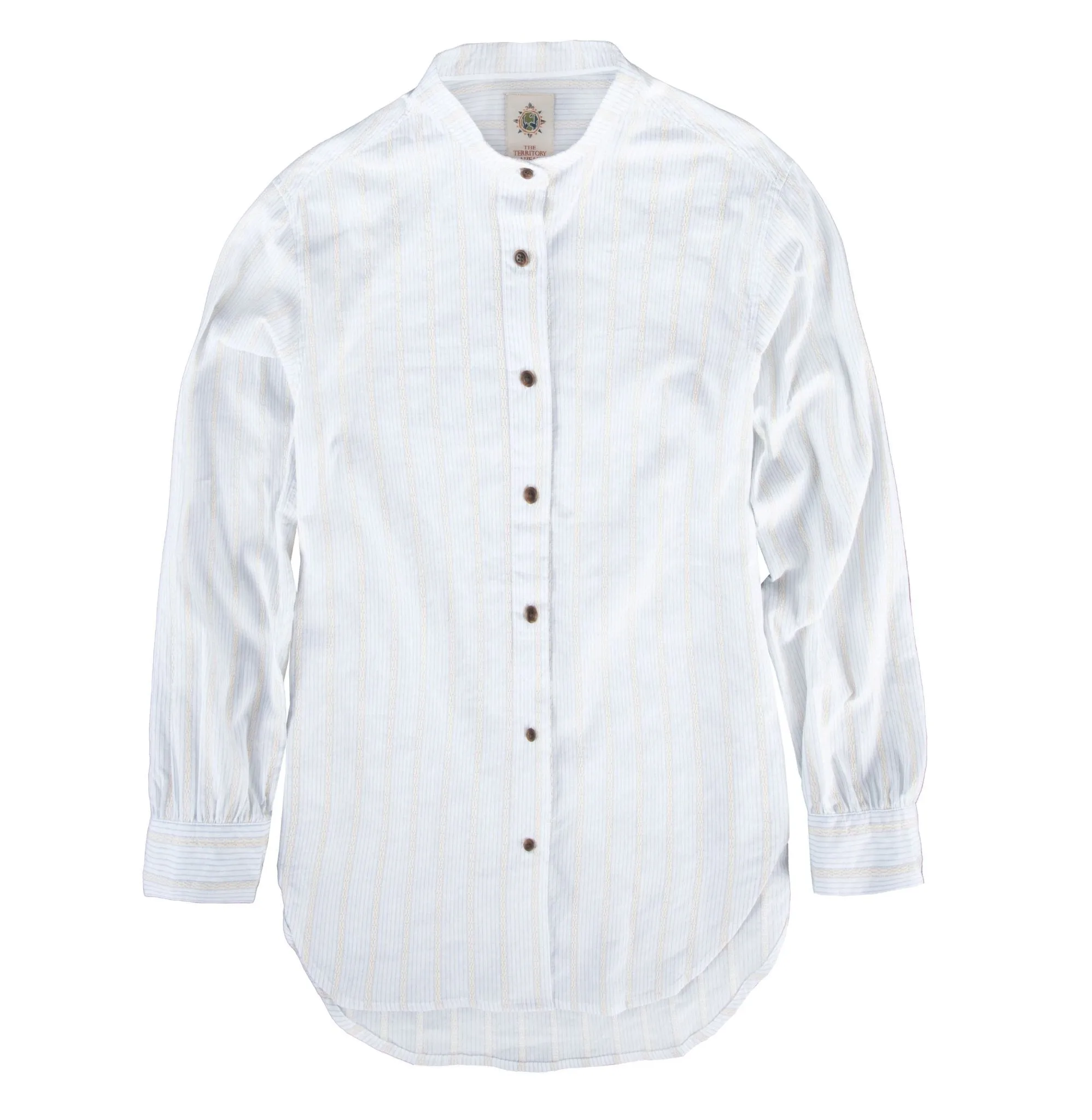 Pushkar Basketweave Pinstripe Tunic