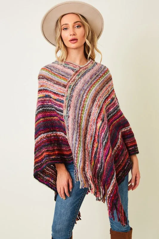 Rainbow Poncho