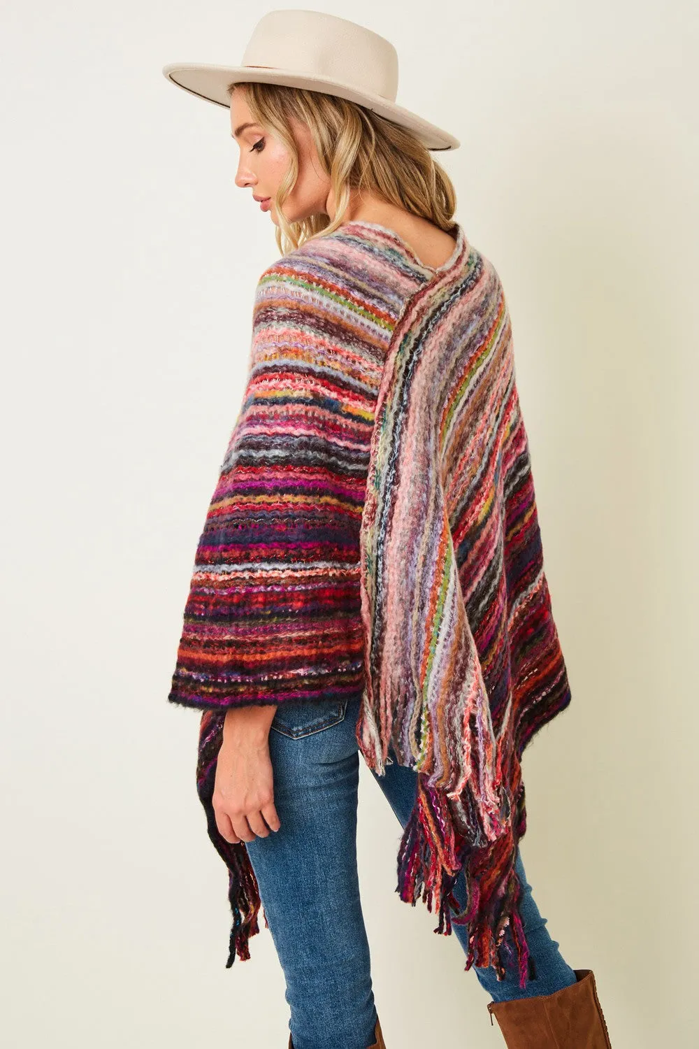 Rainbow Poncho