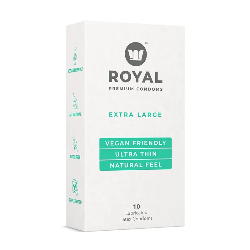Royal Condom Extra Lrg Vgn Condoms 10pk