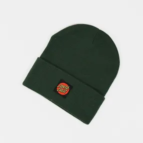 Santa Cruz - Classic Label Beanie - Dark Olive