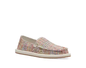 Sanuk Womens Donna Summer Tweed Sand Multi