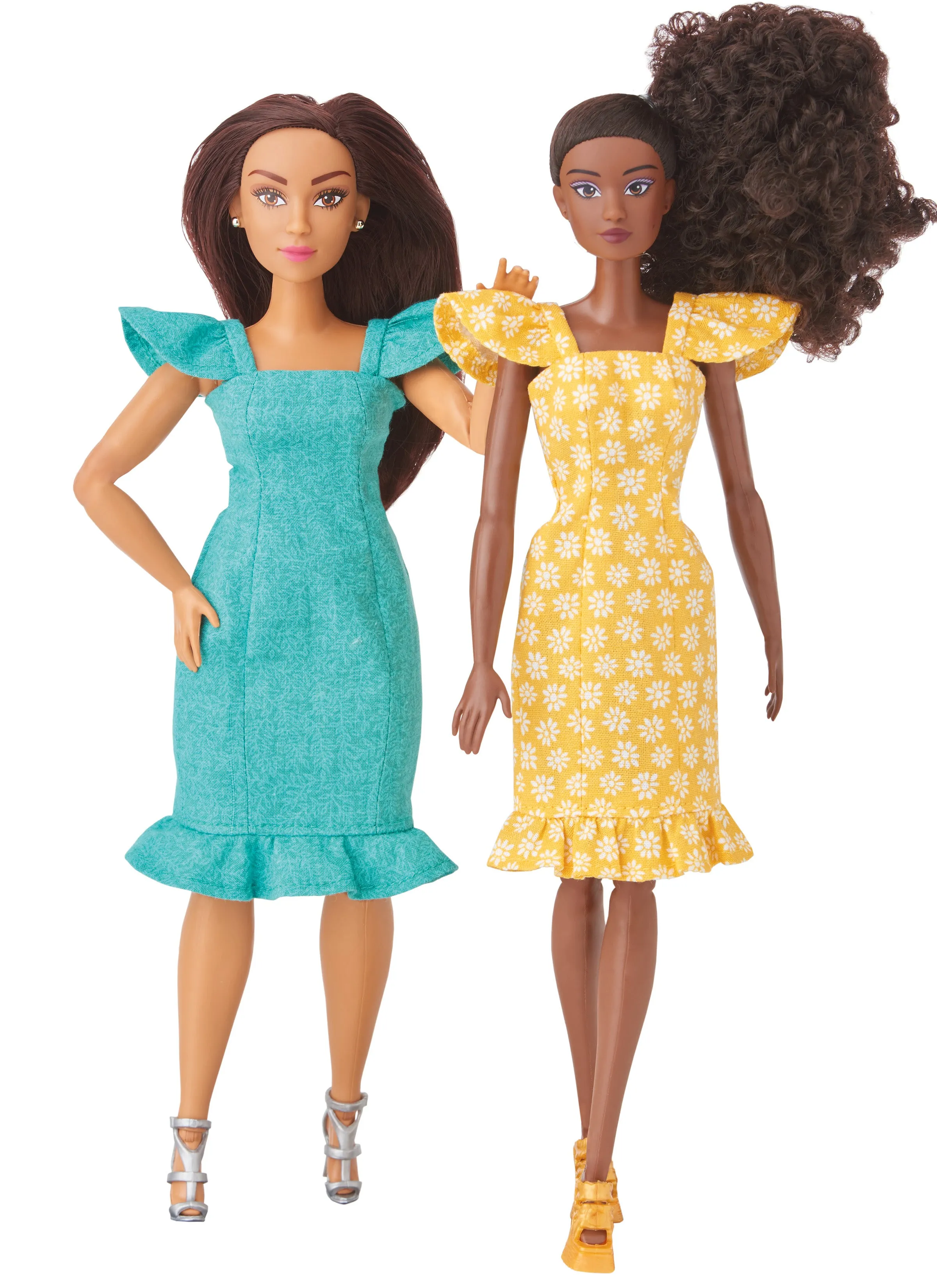 Simplicity Pattern S9769 11 1/2" Fashion Clothes for Regular and Curvy Size Dolls