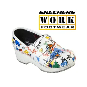 SKECHERS Women's Work: Clog Slip Resistant - Candaba 1 2/3 Inch 77227