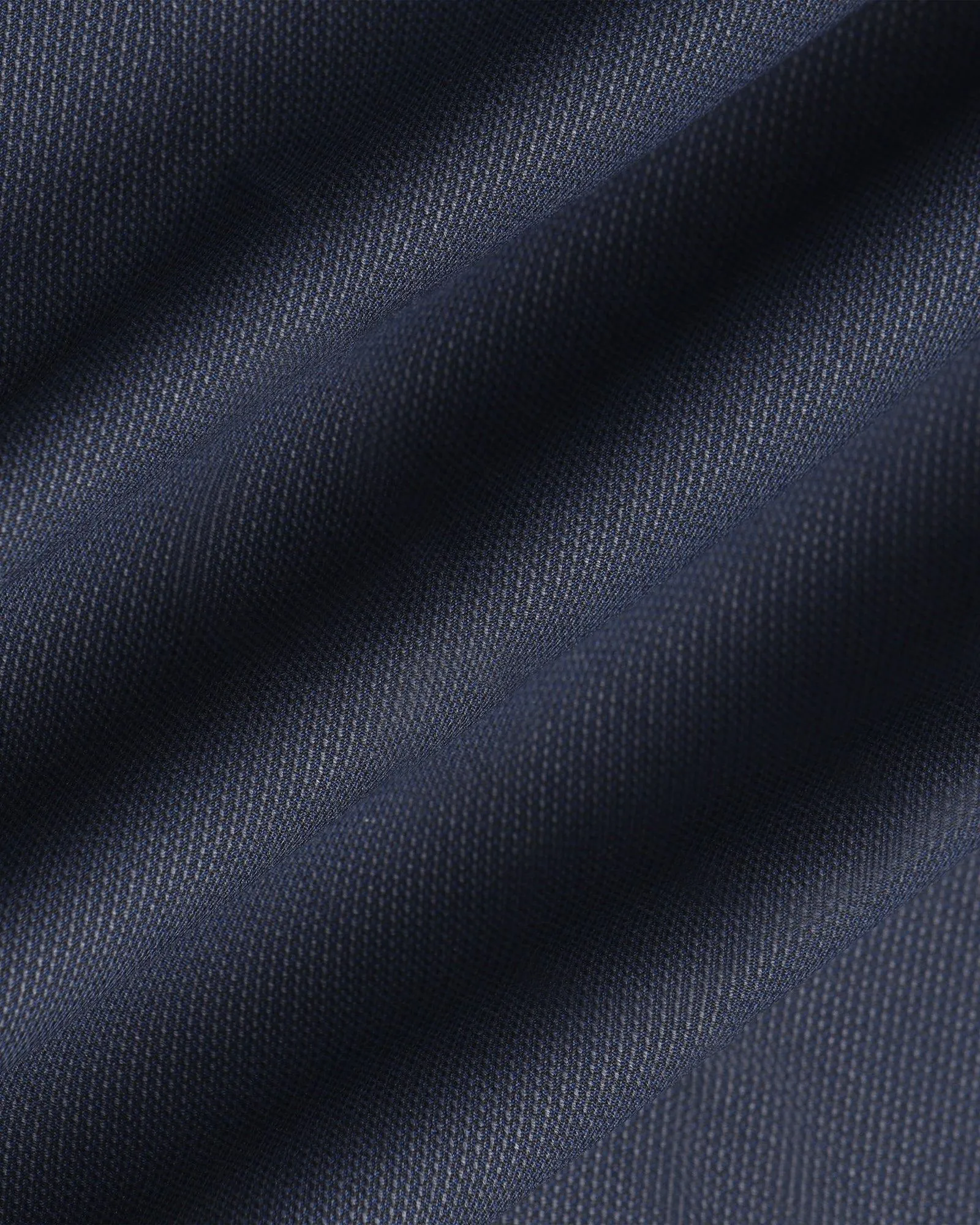 Slim Fit B-91 Formal Navy Textured Trouser - Beetle
