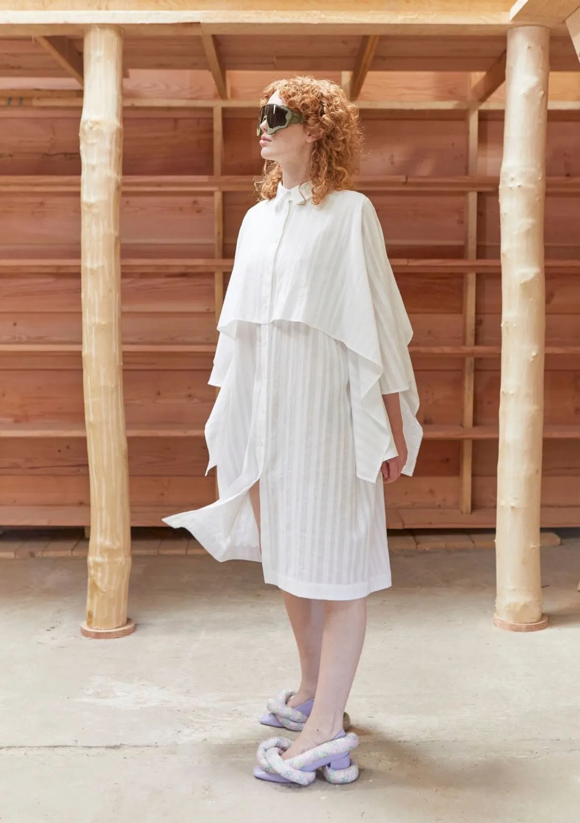 Slip Shirtdress - White