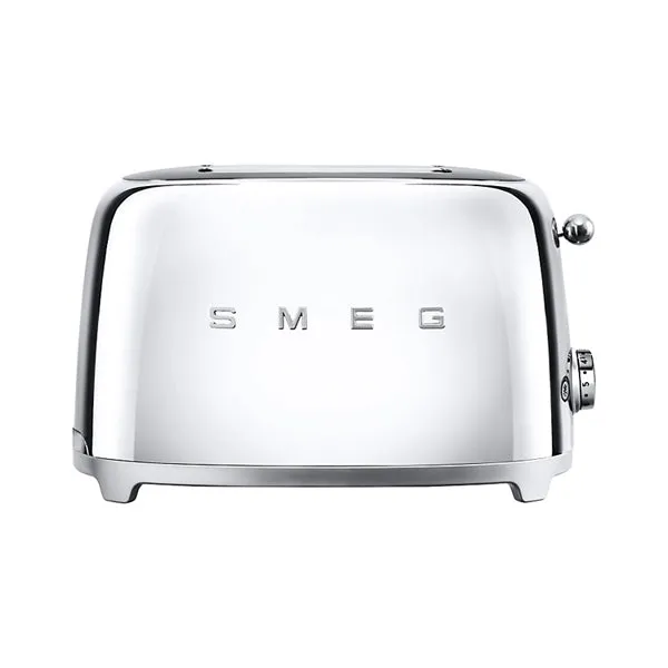 Smeg 2-Slice Toaster - Chrome