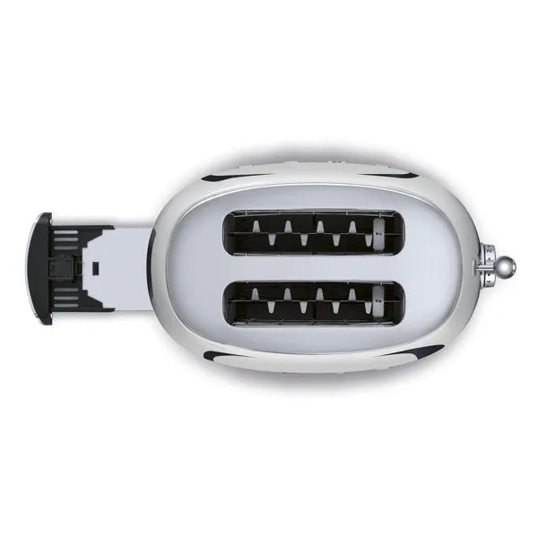 Smeg 2-Slice Toaster - Chrome