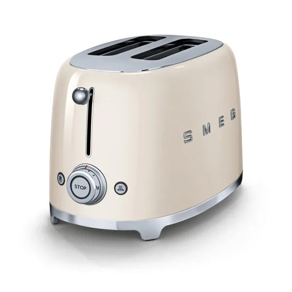 Smeg 2-Slice Toaster - Cream